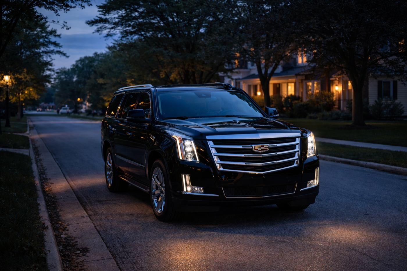 Royal Chicago Limo black SUV based in Lindenhurst IL